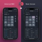 Advanced BMI Calculator vs Basic Version
