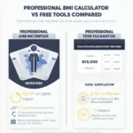 Professional BMI Calculator vs Free Tools Compared
